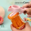 4-in-1-Flaschenöffner Multifunktionaler Bieröffner Mehrzweck können Korkenzieher-Jar-Opener Küchengeräte Accessoires eröffnen