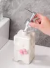 Vloeibare zeep dispenser verzilverde keramische emulsieflessen badkamer accessoires voortreffelijke boog decoratieve cosmetische shampoo el thuis geschenken