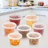 Storage Bottles Containers 20pcs Airtight Round Food Freezer For Meal