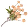 Fleurs décoratives 4 PCS Décoration de fleurs artificielles Bouquets de mariage fait à la main élégant faux