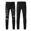 Amirir Jeans Designer Jeans Man Womens Mens Black Black Blue Pantal