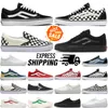 Designers Old Skool Casual Skateboard Chaussures Black White Mens Fashion Fashion Fashion Outdoor Flat Taille 36-44