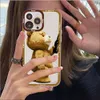 Teddy Bear Phone Case per iPhone 14 13 12 11 Pro Max XS XR SE 2020 6 7 8 più Mini Copertura protettiva