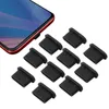 Bouchons de poussière en silicone souple pour USB Type C Chargement de charge Port Mobile Phone Mobile Professeur de protection anti-poussière pour Samsunghuawei
