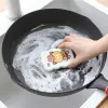 1/4PCS Nowy projekt gąbki celulozy szwedzka bezdania bez oleju szmatki domowe materiały gospodarstwa domowego do naczyń naczynia naczynia naczynia