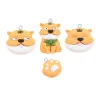 20Pcs New Cute Tiger Resin Charms For Necklace Bracelet DIY Pendants Earrings Keychain Fashion Jewelry Accessories