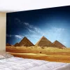 Sacred Pyramid Home Decor Hippie Wall Hanging Egypt Travel Aesthetic Room Tapestry Background Cloth Ceiling Beach Towel