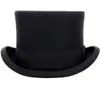 135 cm High 100 Wool Top Hat Satin Président Borned Party Men039s Felt Derby Black Hat Women Men Fedoras60241962244470