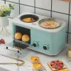 Bly-Za02 4 en 1 Machine de petit-déjeuner Machine à œufs Tart Joue à pâtisserie Pâque de boulangerie Steak Steak Pancake Machine 220V / 600W