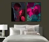 Sexy Couple Nude Canvas Painting Lover Sex Woman Men Manga Posters And Prints Wall Art Pictures For Living Room Home Bar Decor