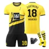 Duote Home 2324 Childrens Étudiant formation de groupe de sports pour adultes Achat Mens et Jersey de football pour femmes et femmes