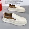 Casual Shoes Platform Men's Fashion Slip On Walking Sneakers Chunky Men Loafers Trend Comfortable Espadrilles Fisherman