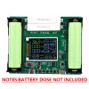 18650 Batterikapacitet LCD-testare Modul MAH MWH Type-C Port Digital Display Litiumbatterier Mätning av kraftdetektor Testare