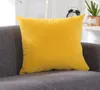 Solid Color Throw Pillow Coast Cushion Sofá Escritório Coloque Backrest AA88956728