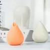 Gotas de água Silicone Candle Mold Diy Creative Geometria Velas fazendo sabonete artesanal Molde de argila Presentes Art Craft Home Decor