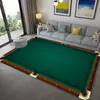 Biliards Game Carpet Ronetto di tappeti tappeti tappeti tappetini da bagno a vapore da bagno in poliestere non slip cucina camera da letto arredamento