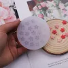 3d mini flor de cerejeira blum silicone molde diy flor pequena flor de cinco pétalas decoração de chocolate candy sobremesas