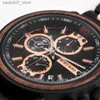 Montre-bracelets Realio Mens Bobo Bird Wood Military Military Inoxydless Nom Timing Timing Watch Anniversary Gift