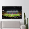 Spain Barcelona Sport Football Pitch Poster Soccer Field Canvas Art Painting for Living Room Wall Decor Gymnasium Print Picture