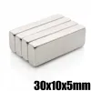 N52 34x12x3.5mm NDFEB Block Neodymium 32x12mm Magneet Super Strong Permanente magnetische balk Standaard Zoekmagneten Aangepast