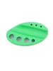 Oval Silicone Cover Standing Rack Tattoo Ink Cup Pigment Cup Tatu Machine Pen Stand Holder For Tattoo Machine Accessories