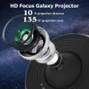 Light Light Galaxy Projector Starry Sky Projector 360 ° Rotate Planetarium مصباح للأطفال