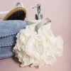 Banheira esponja de esponja malha macia bolha lede de banho flor ultran banheiro banheiro banheira banheira banheira florestar banheiro limpeza do corpo