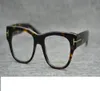 TOM TF5040 NOWOŚĆ TF Fashion Mężczyźni kobiety retro szklanki krótkowzroczności unisex pełne ramy drobne okulary z pudełkową marką Man Man Okulass Ford6227671