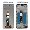 6.5 "Moto E32 Wymiana ekranu wyświetlacza, dla Motorola Moto E32 LCD Display Dotknij Digitizer z panelem montażu ramki