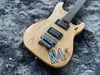 Chinese elektrische gitaar Ash Body Maple Neck Natral Color Duplex Tremolo System 6 Strings