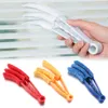 Mikrofaser entfernbare waschbare Reinigung Pinsel Clip Haushalt Duster Fensterblätter Blinds Werkzeug Venezianer Fenster Blind Duster