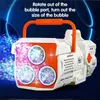 Sand Play Water Fun 60 Holes Electric Bubble Gun Automatische Rocket Bubble Machine Soap Bubble Maker Outdoor Wedding Party Toys For Kids L47