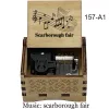 Scarborough Fair Music Box do filme de pós -graduação tema -tema Movimento mecânico Friends Special Friends Class Birthday Party Gift