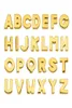 130pcs 8mm English Alphabet Letters Az Gold Plain Slide Letter DIY Accessoire Fit Pet Collarwristband Keychain9122680