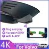 KAMA DASKA DO VOLVO XC90 XC60 XC40 S90 V90 S60 V60 C40 Polestar 2, Plug and Play Dashcam 4K WiFi Camera Akcesoria DVR DVR