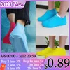 High Top Rain Boots Waterproof Anti-slip Shoe Covers Unisex Shoe Protector For Rainy Day Walking Overshoes Foot Wear Accessories