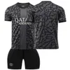 2324 Paris 2 Away Black № 7 Mbappe Li Gangren Childrens для взрослых футбольных майки