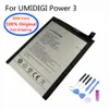 2024 ans 100% Batterie UMI d'origine pour Umidigi Power 3 Power3 6150mAh Batterie de remplacement de téléphone mobile de haute qualité de haute qualité + outils