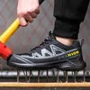 Work Sneakers Men Indestructible Steel Toe Work Shoes Safety Boot Men Shoes Anti-puncture Working Shoes For Men Drop 240409