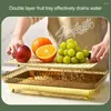 Tea Trays Drain Tray Multi-functional Quick Drying Cup Storage Organizer Holder Rack Coffee Kitchen Supplies