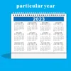 Programma giornaliero non facile da rompere carta spessa Calendario del desktop piccolo per l'ufficio