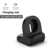 Silicone Charger Stand para Apple Watch Serie 1/2/3/4/5/6/SE IWATCH Desktop Nightstand Non Slip Support Acessórios