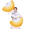 Lateron1 coppia in plastica Taichi Kungfu Fan Dancing Fans Martial Arts Sports Folding Hand Fan Fan da 13 pollici Fan + Fan destra