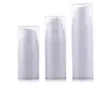 5ml 10ml 15ml White Airless Lotion Pump Bottle Empty disposable Sample and Test Container Cosmetic Packaging bottles tube1176190