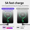 5A USB Type-C kabel danych ładowania wysokiej jakości szybkiego ładowania Dane sznurkowe