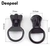 1PC 20 # 60-200 cm Résine de résine Zipper Extra Grosppers O Ring Slider Decorative Zip Backpack Garment Tent Réparation de tentes Accessoires de couture