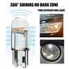 W5W LED T10 bilbelysningar COB Transparent Glass Universal Auto Signal Lamp Dome Reading Light Apicering Plate Lamp Drl BULB 12V