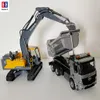 Double E EC160E RC Excavator Car Model E598 Application à double commande trois-en-un et télécommande Crawler crawler toys garçons