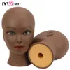 Adjustable Tripod Wig Stand With Bald Mannequin Head Training Manikin Head And Wig Install Kit For Making Wigs Display Styling