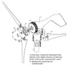 12V 24V 48V 3blades 5blades 3000W vindkraftverk generator Alternativ energigeneratorer 3KW komplett hushåll